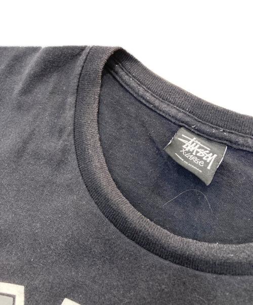 stussy（ステューシー）stussy (ステューシー) プリントTシャツ ブラック サイズ:XLの古着・服飾アイテム