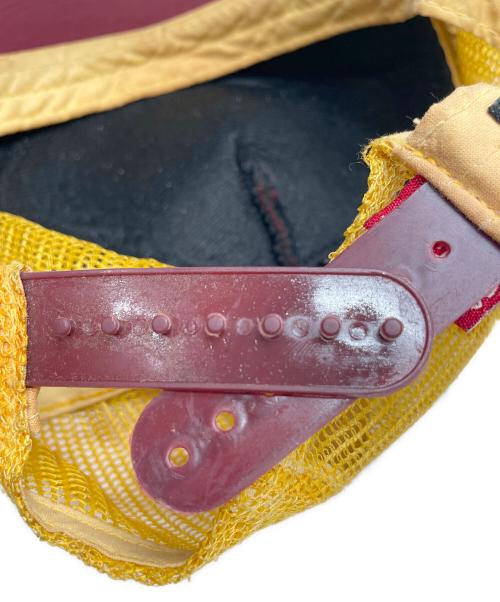 stussy（ステューシー）stussy (ステューシー) メッシュキャップ レッド×イエローの古着・服飾アイテム