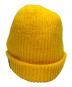 stussy (ステューシー) ニット帽 イエロー：3500円