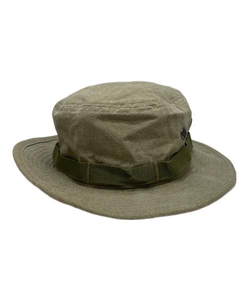 stussy（ステューシー）stussy (ステューシー) サファリハット オリーブの古着・服飾アイテム