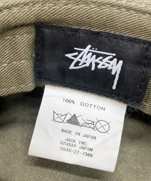 stussy（ステューシー）stussy (ステューシー) サファリハット オリーブの古着・服飾アイテム