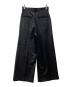 EVERYDAY I LIKE. (エヴリデイ アイ ライク) MINIMAL SATIN PANTS ブラック サイズ:38 未使用品：18000円