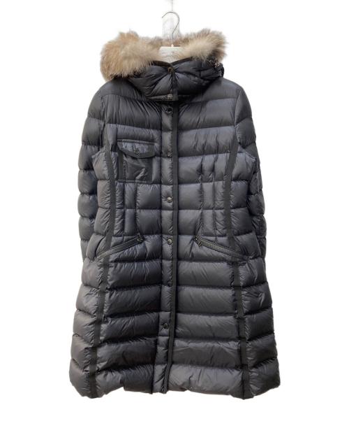 MONCLER（モンクレール）MONCLER (モンクレール) HERMIFUR/ダウンコート ブラック サイズ:2の古着・服飾アイテム