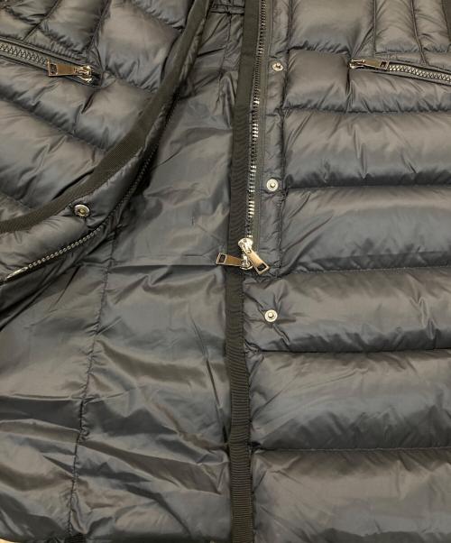 MONCLER（モンクレール）MONCLER (モンクレール) HERMIFUR/ダウンコート ブラック サイズ:2の古着・服飾アイテム