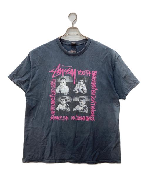 stussy（ステューシー）stussy (ステューシー) 4キッズTシャツ ブラック サイズ:XLの古着・服飾アイテム