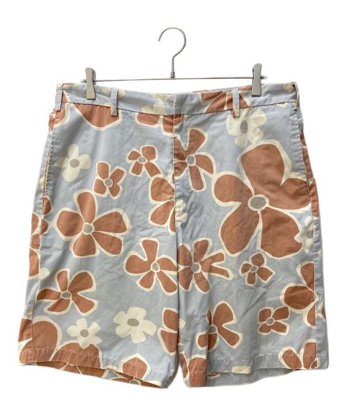 stussy（ステューシー）stussy (ステューシー) 花柄ハーフパンツ スカイブルー サイズ:36の古着・服飾アイテム