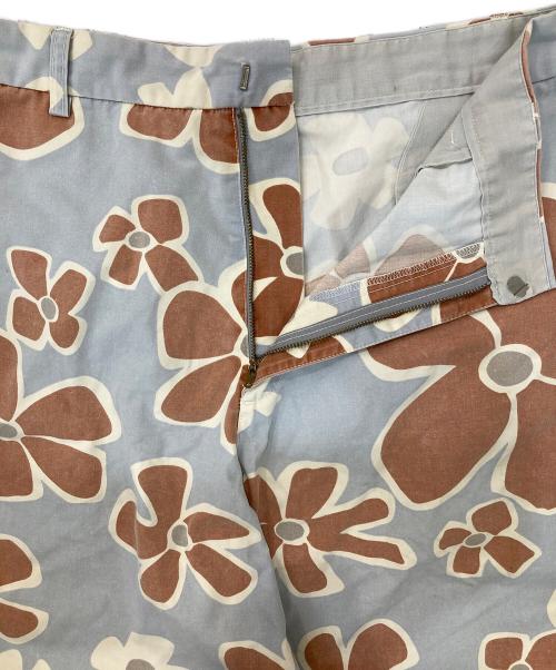 stussy（ステューシー）stussy (ステューシー) 花柄ハーフパンツ スカイブルー サイズ:36の古着・服飾アイテム