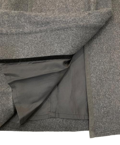 INED（イネド）INED (イネド) カシミヤ100％フーデッドコート グレー サイズ:7の古着・服飾アイテム