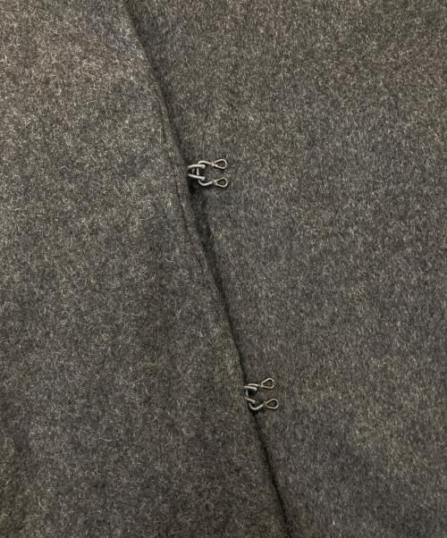INED（イネド）INED (イネド) カシミヤ100％フーデッドコート グレー サイズ:7の古着・服飾アイテム