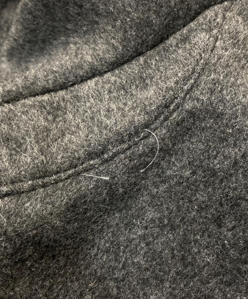 INED（イネド）INED (イネド) カシミヤ100％フーデッドコート グレー サイズ:7の古着・服飾アイテム