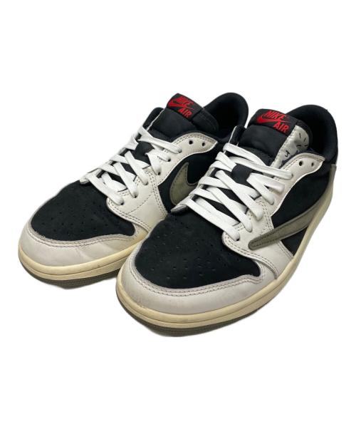 NIKE（ナイキ）NIKE (ナイキ) TRAVIS SCOTT (トラヴィス・スコット) WMNS AIR JORDAN 1 LOW OG ブラック サイズ:26.5の古着・服飾アイテム
