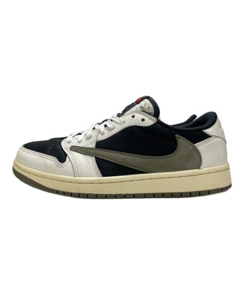 NIKE（ナイキ）NIKE (ナイキ) TRAVIS SCOTT (トラヴィス・スコット) WMNS AIR JORDAN 1 LOW OG ブラック サイズ:26.5の古着・服飾アイテム