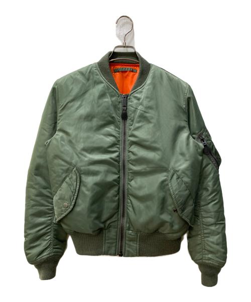 AVIREX（アヴィレックス）AVIREX (アヴィレックス) MA-1ジャケット カーキ サイズ:Mの古着・服飾アイテム