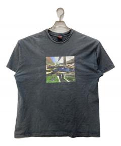 中古・古着通販】stussy (ステューシー) 総柄Tee グリーン サイズ:S