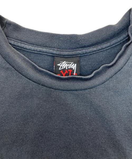 stussy（ステューシー）stussy (ステューシー) ninja tune (ニンジャ・チューン) プリントTシャツ ブラック サイズ:XLの古着・服飾アイテム