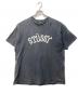 stussy（ステューシー）の古着「SロゴTシャツ」｜ブラック