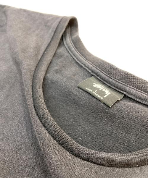stussy（ステューシー）stussy (ステューシー) STONES THROW プリントTシャツ ブラック サイズ:Lの古着・服飾アイテム