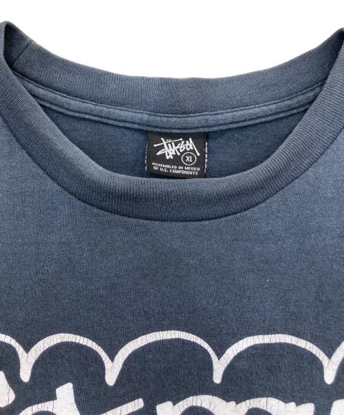 stussy（ステューシー）stussy (ステューシー) haze world tour tee ブラック サイズ:ＸＬの古着・服飾アイテム