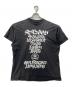 stussy（ステューシー）の古着「ROSTARRWORLD TOUR TEE」｜ブラック
