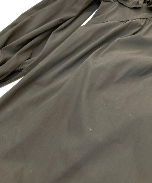 Apuweiser-riche（アプワイザーリッシェ）Apuweiser-riche (アプワイザーリッシェ) BIGカラー刺繍ブラウス ブラック サイズ:1の古着・服飾アイテム