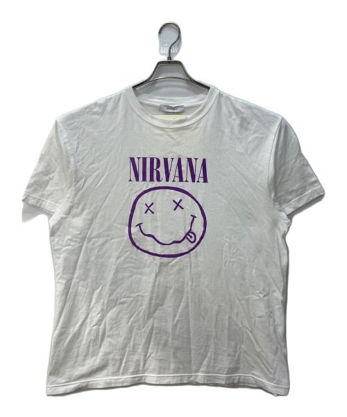 JOHNBULL（ジョンブル）Johnbull (ジョンブル) GOOD ROCK SPEED (グッドロックスピード) NIRVANA Tシャツ ホワイト サイズ:Lの古着・服飾アイテム