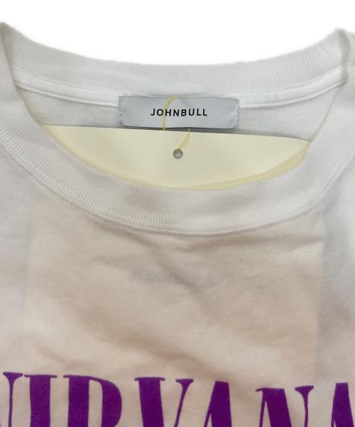 JOHNBULL（ジョンブル）Johnbull (ジョンブル) GOOD ROCK SPEED (グッドロックスピード) NIRVANA Tシャツ ホワイト サイズ:Lの古着・服飾アイテム