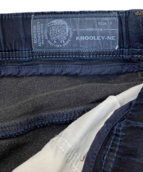 DIESEL（ディーゼル）DIESEL (ディーゼル) KROOLEY-NE インディゴ サイズ:W26の古着・服飾アイテム