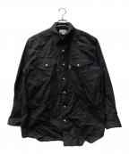 CarHarttカーハート）の古着「ウエスタンシャツ」｜ブラック