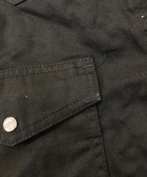 CarHartt（カーハート）CarHartt (カーハート) ウエスタンシャツ ブラック サイズ:Lの古着・服飾アイテム