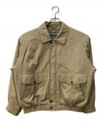 Burberry'sバーバリー）の古着「A-2 short bomber jkt」｜ベージュ