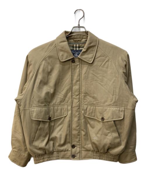 Burberry's（バーバリー）Burberry's (バーバリーズ) A-2 short bomber jkt ベージュ サイズ:Lの古着・服飾アイテム