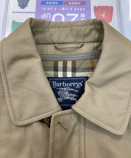 Burberry's（バーバリー）Burberry's (バーバリーズ) A-2 short bomber jkt ベージュ サイズ:Lの古着・服飾アイテム