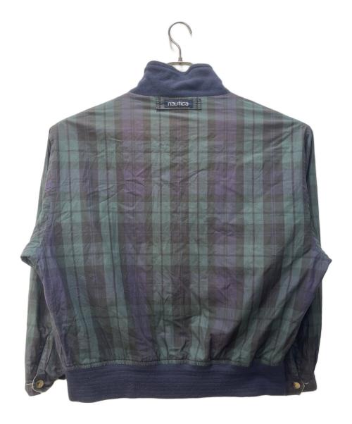 NAUTICA（ノーティカ）NAUTICA (ノーティカ) リバーシブルブルゾン グリーン サイズ:Lの古着・服飾アイテム