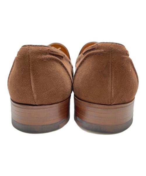 Tricker's（トリッカーズ）Tricker's (トリッカーズ) スウェードタッセルローファー ブラウン サイズ:7の古着・服飾アイテム