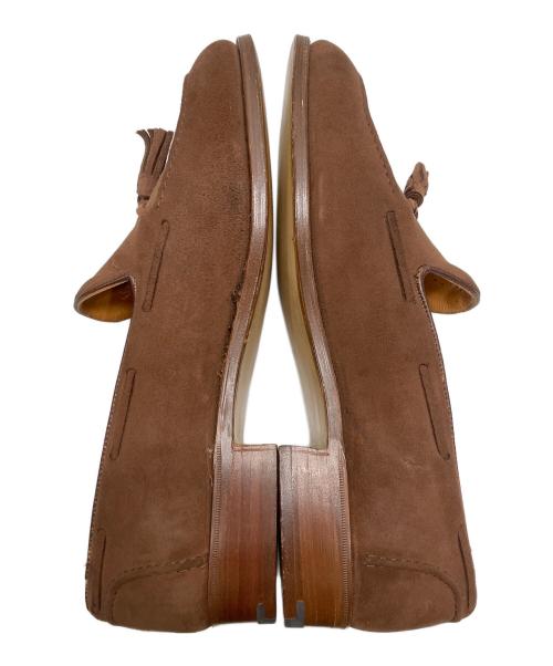 Tricker's（トリッカーズ）Tricker's (トリッカーズ) スウェードタッセルローファー ブラウン サイズ:7の古着・服飾アイテム
