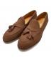 Tricker's（トリッカーズ）の古着「スウェードタッセルローファー」｜ブラウン
