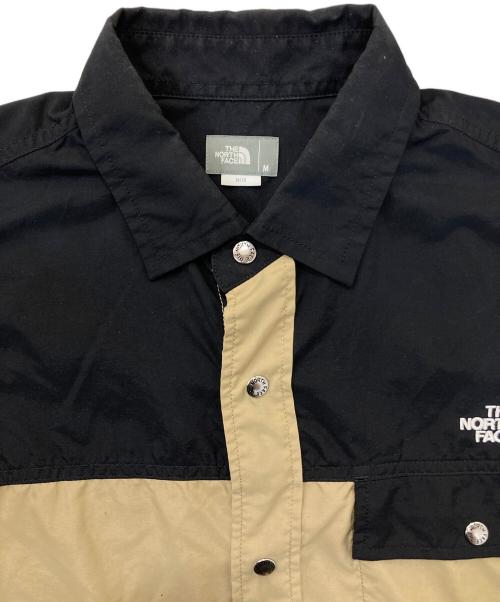 THE NORTH FACE（ザ ノース フェイス）THE NORTH FACE (ザ ノース フェイス) ロングスリーブヌプシシャツ ベージュ サイズ:Mの古着・服飾アイテム