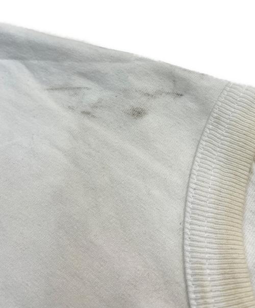 stussy（ステューシー）stussy (ステューシー) Champion (チャンピオン) プリントTシャツ ホワイト サイズ:XLの古着・服飾アイテム