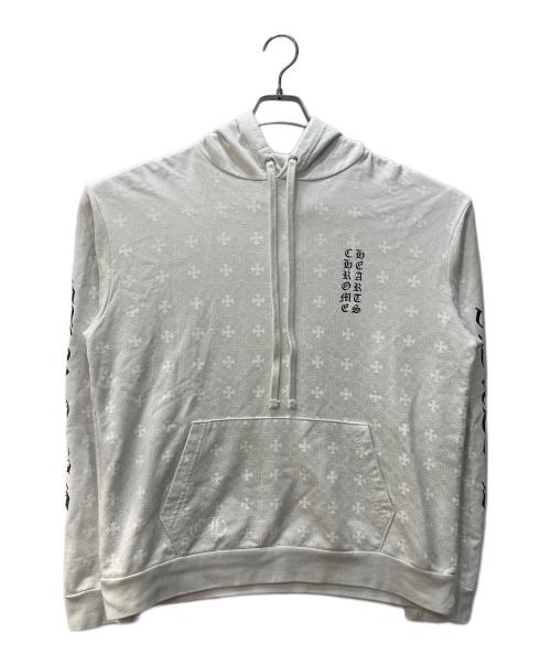 CHROME HEARTS（クロムハーツ）CHROME HEARTS (クロムハーツ) SWTSHRT PLVR CH総柄ホースシューパーカー グレー サイズ:Sの古着・服飾アイテム