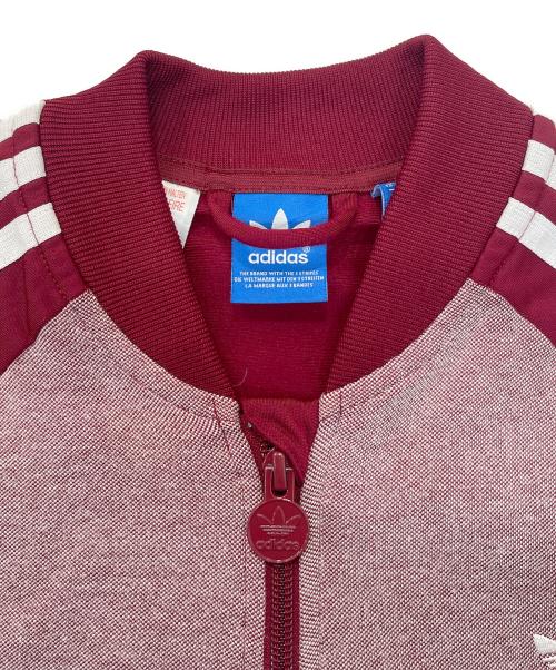 adidas（アディダス）adidas (アディダス) トラックジャケット ボルドー サイズ:160の古着・服飾アイテム