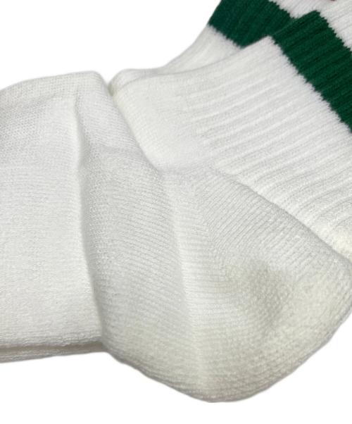 GUCCI（グッチ）GUCCI (グッチ) タイガー付きストレッチコットンソックス サイズ:26～28 未使用品の古着・服飾アイテム