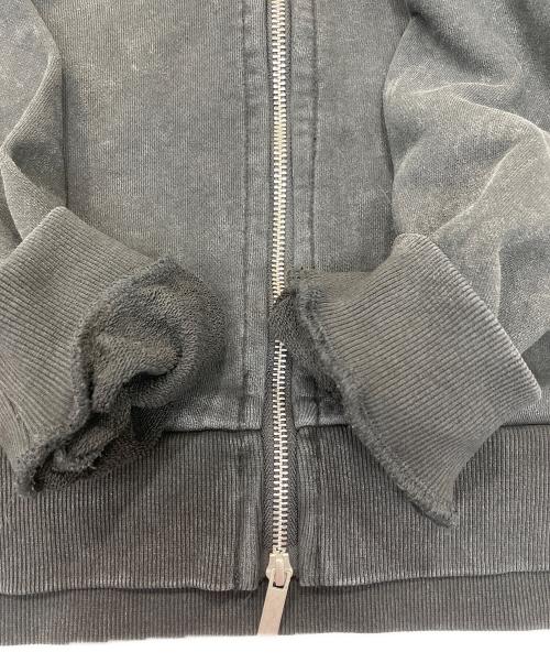 loose（ルーズ）loose (ルーズ) ヘビーウェイトヴィンテージ ショートフルジップパーカー ブラック サイズ:Sの古着・服飾アイテム