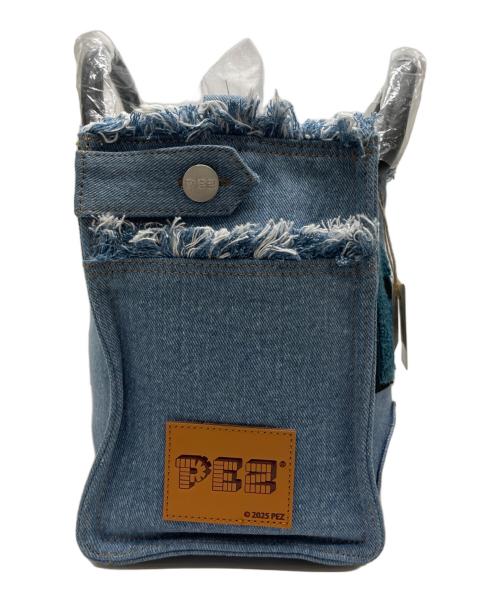 EAR（イア）EAR (イア) PEZ (ペッツ) ワッペン2wayトートバッグ インディゴ 未使用品の古着・服飾アイテム