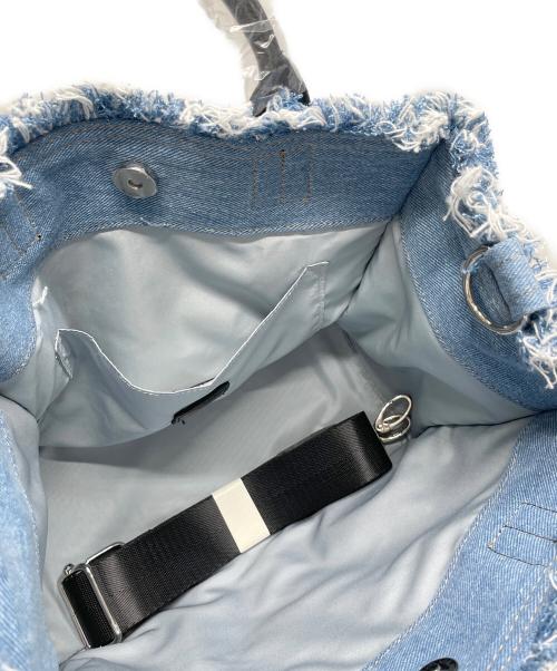 EAR（イア）EAR (イア) PEZ (ペッツ) ワッペン2wayトートバッグ インディゴ 未使用品の古着・服飾アイテム