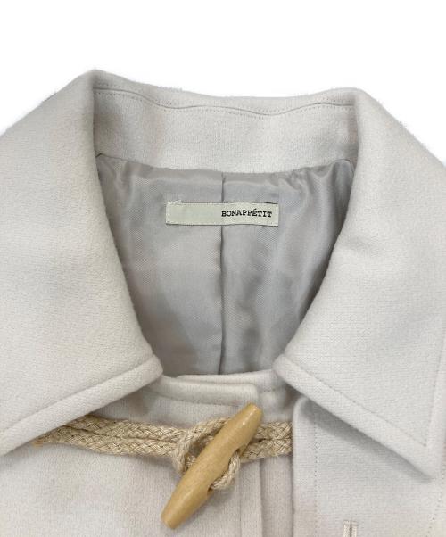Bonappetit（ボナペティ）Bonappetit (ボナペティ) メルトンダッフルコート アイボリー サイズ:SIZE 38の古着・服飾アイテム