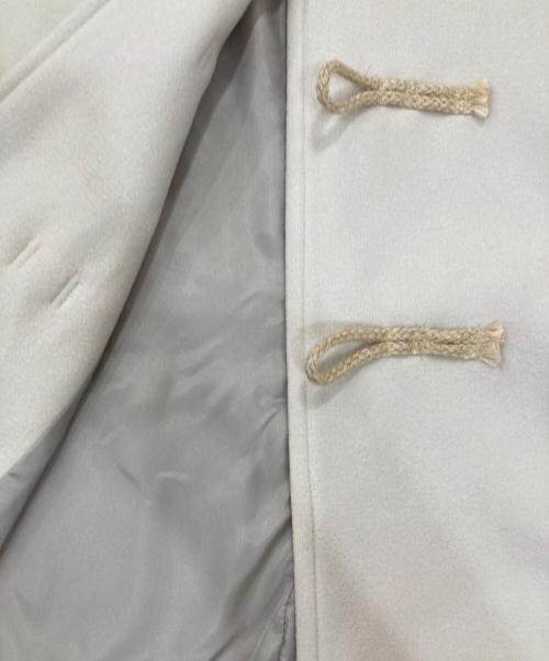 Bonappetit（ボナペティ）Bonappetit (ボナペティ) メルトンダッフルコート アイボリー サイズ:SIZE 38の古着・服飾アイテム