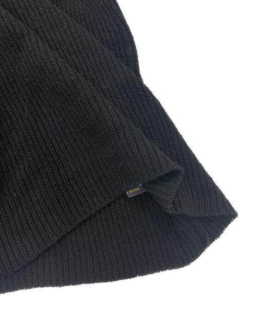 TWEEDMILL（ツイードミル）TWEEDMILL (ツイードミル) 五明祐子 (ゴミョウユウコ) スリット入り2wayニットポンチョ ブラック サイズ:サイズ表記無しの古着・服飾アイテム