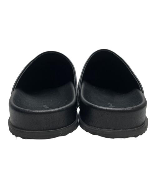 aunke（アンヌーク）aunke (アンヌーク) ANUKE ECOLEATHER SABOT ブラック サイズ:38の古着・服飾アイテム