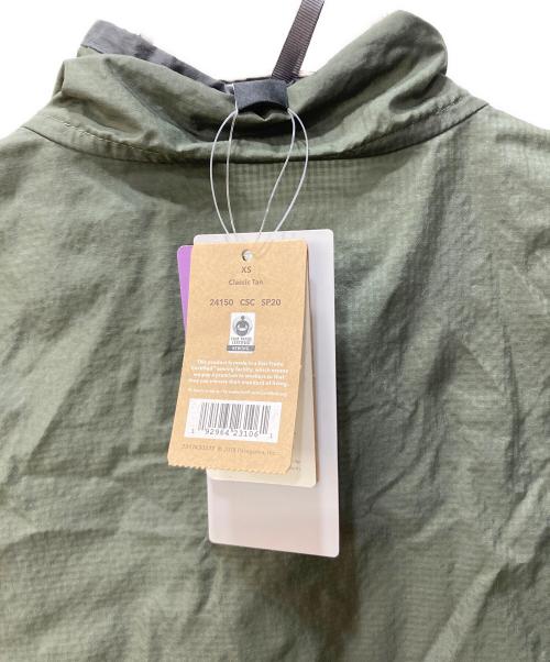 Patagonia（パタゴニア）Patagonia (パタゴニア) HOUDINI SNAP-T オリーブ×ベージュ サイズ:XS 未使用品の古着・服飾アイテム