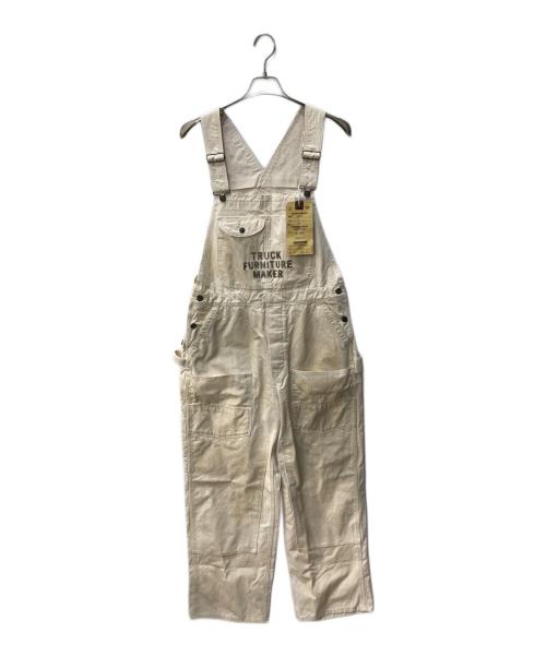 DENIM&DAUNGAREE（デニムアンドダンガリー）DENIM&DAUNGAREE (デニムアンドダンガリー) FITH (フィス) デニムアンドダンガリー フィス オーバーオール サロペット オフホワイト サイズ:SIZE 2の古着・服飾アイテム